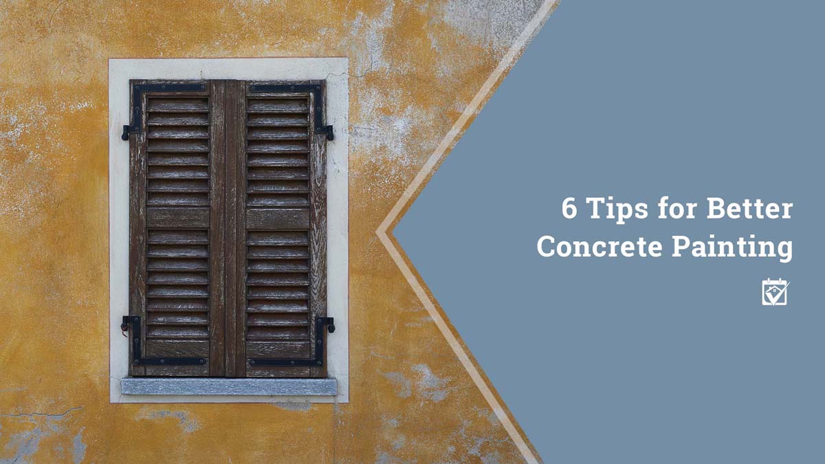 6 Tips For Better Concrete Painting 